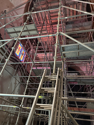 Noticia obras de la Parroquia de las Santas Justa y Rufina de Orihuela