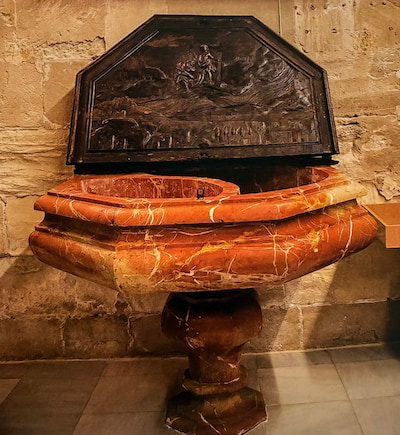 Pila Bautismal de la Parroquia de las Santas Justa y Rufina de Orihuela